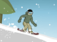 Downhill Snowboard